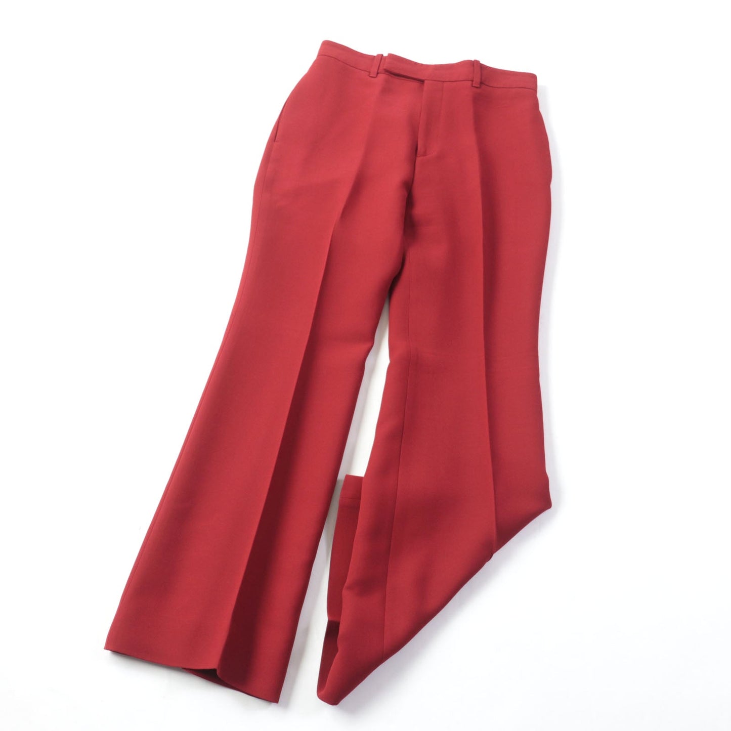 GUCCI Pants 624953 silk Red 40