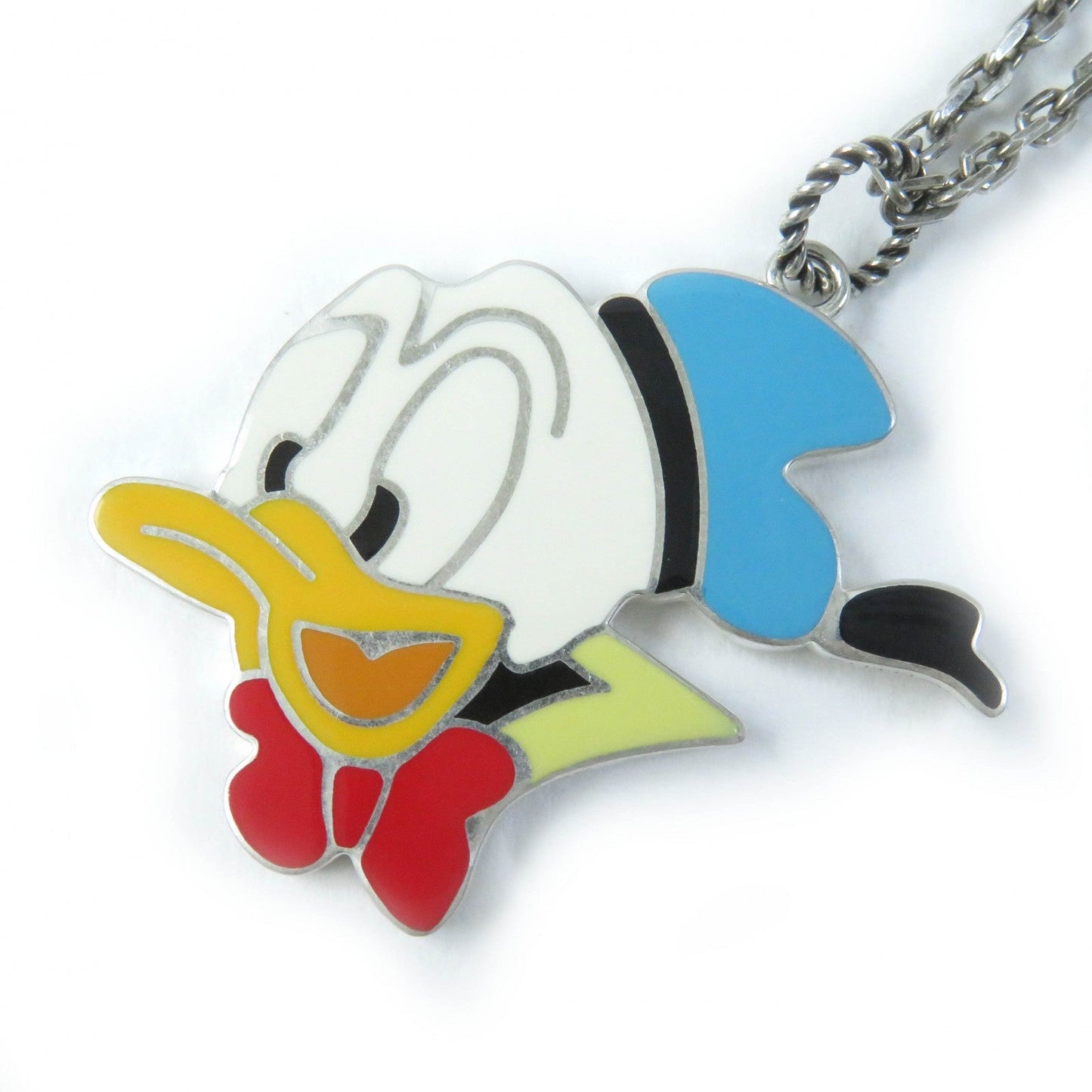 GUCCI Necklace AG925 Silver Multicolor