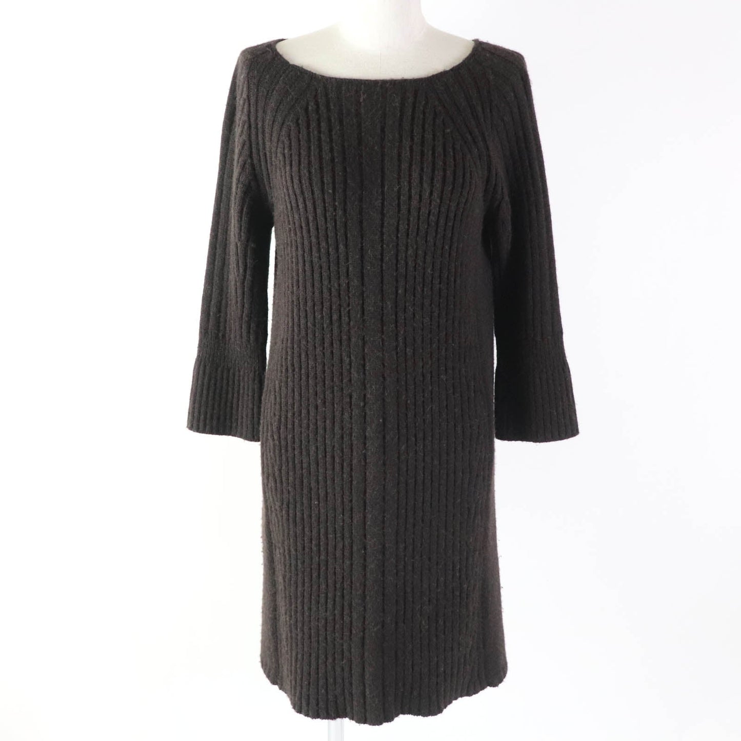 HERMES one piece Camel Dark brown 38