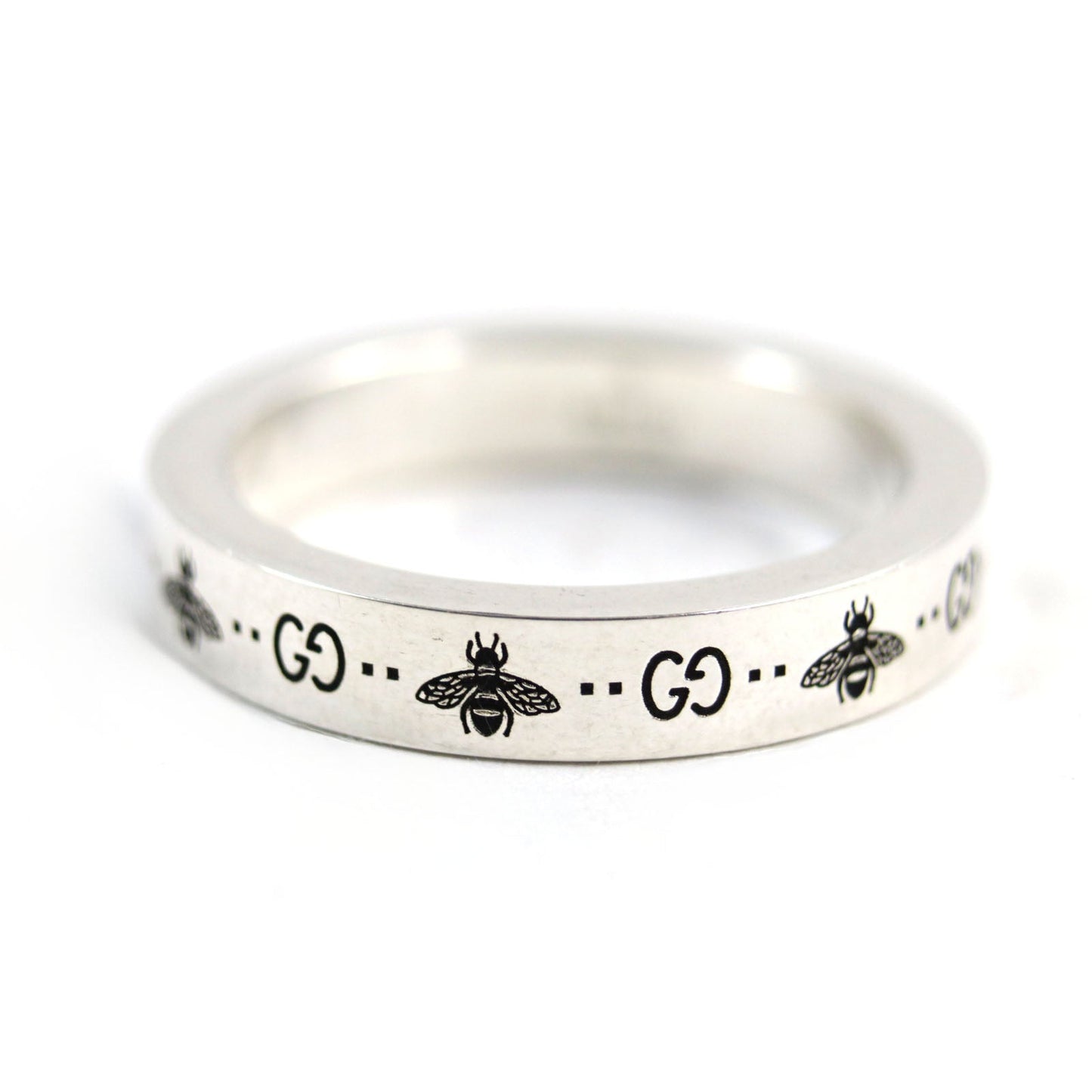 GUCCI Ring 729898 AG925 Silver GG&B