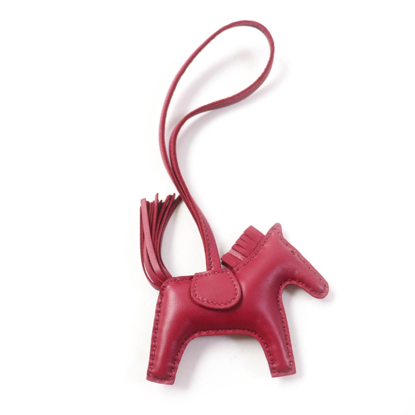 HERMES Bag charm Anyo Miro Rouge viv Rodeo Charm PM