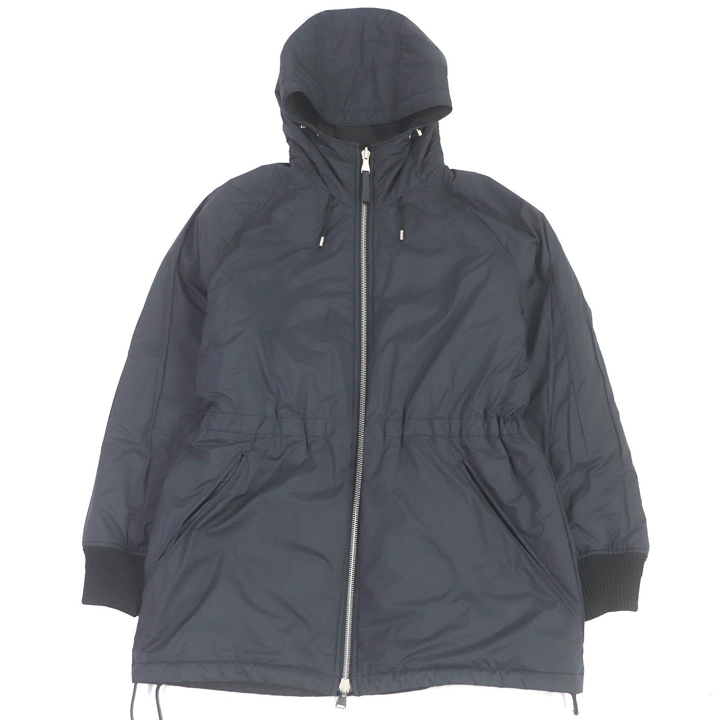 LOUIS VUITTON Blouson Outer: 100% polyester, Lining: 85% cashmere, Lining: 15% cotton, Filling: 100% polyester Dark navy black mens 48 Used