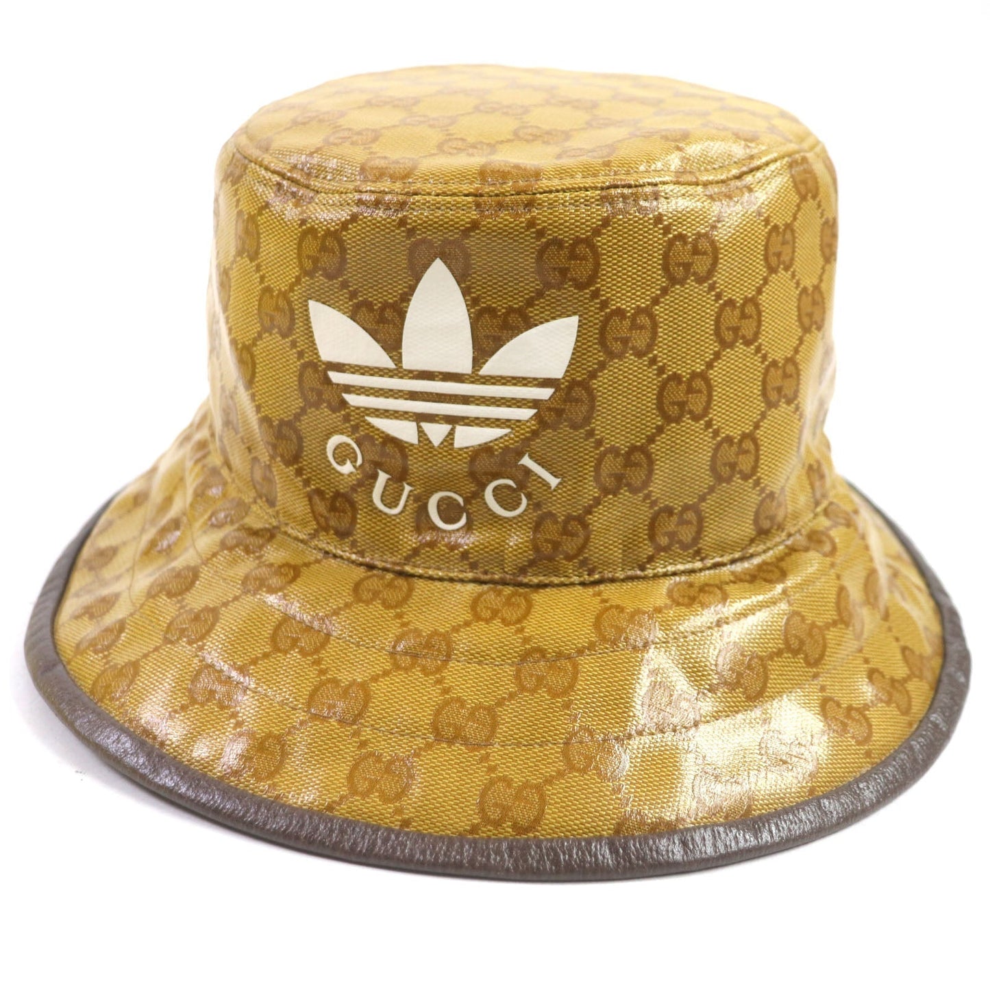 GUCCI hat 696484 Nylon Brown type