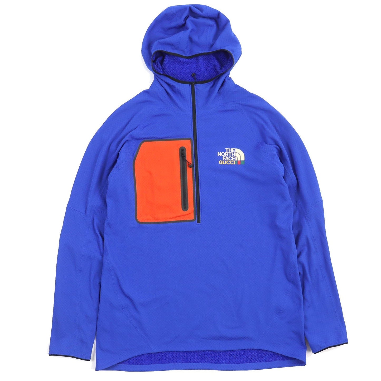 GUCCI Hoodie 663909 ZM0C1 polyester Blue orange L