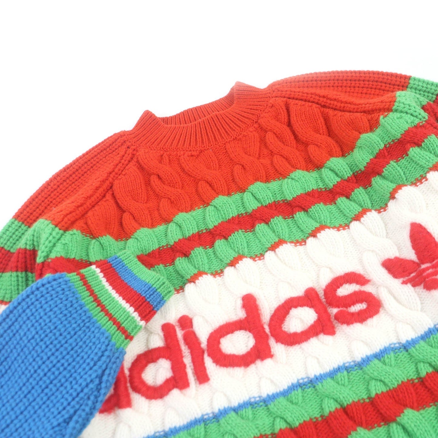 GUCCI sweater 717722 wool multicolor XS
