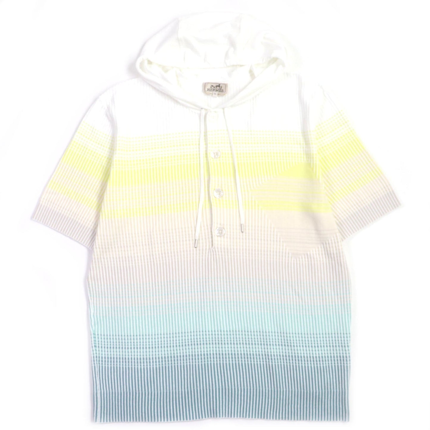 HERMES Hoodie cotton White mulch XXL