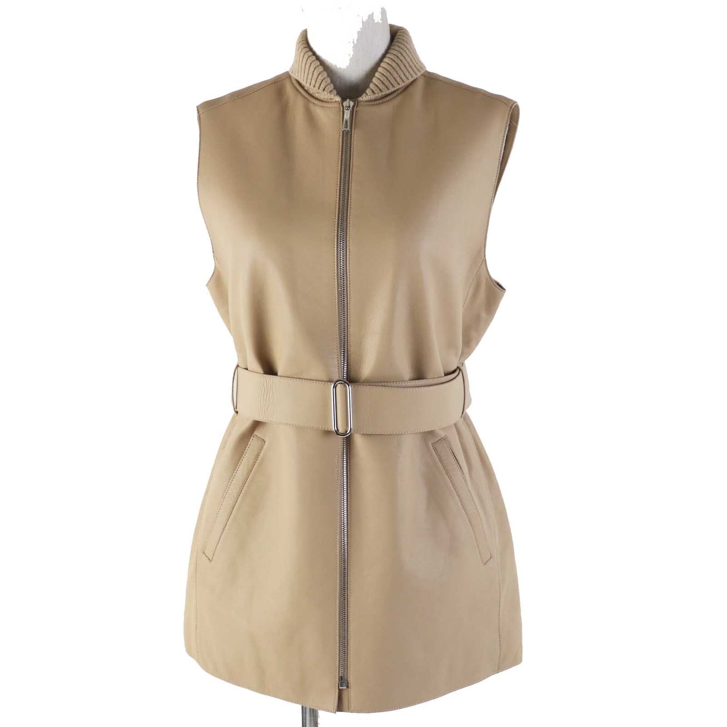 HERMES Best 3E1216D8 cashmere beige 36