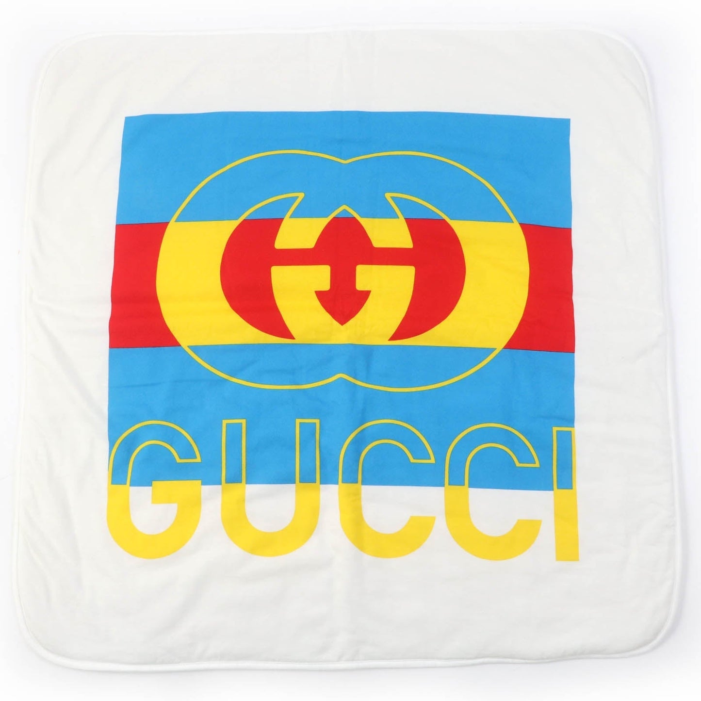 GUCCI shawl 727885 cotton white