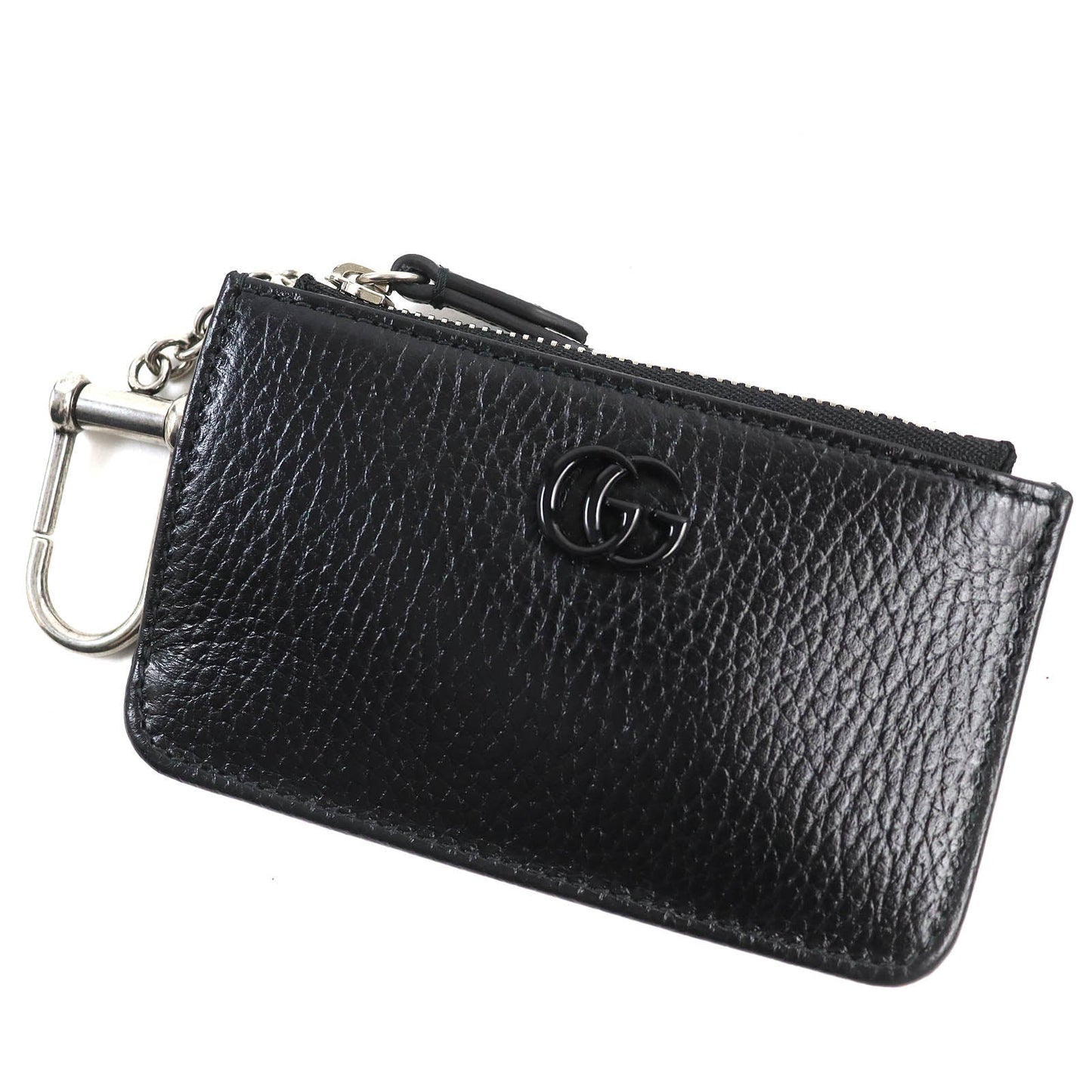 GUCCI Coin case 701070 leather black