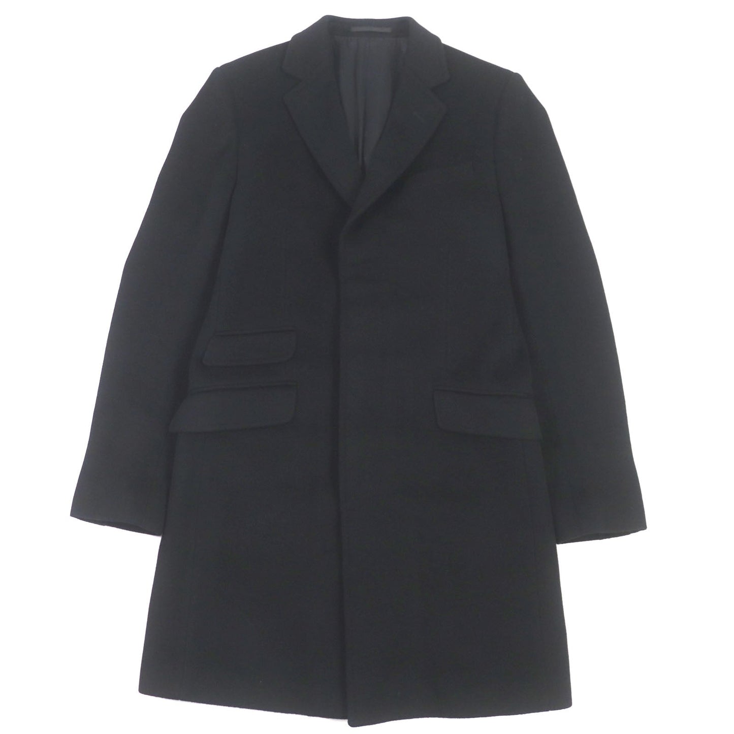 GUCCI Chester coat 439365 Outer: 100% wool, Lining: 100% rayon black mens 44 Used
