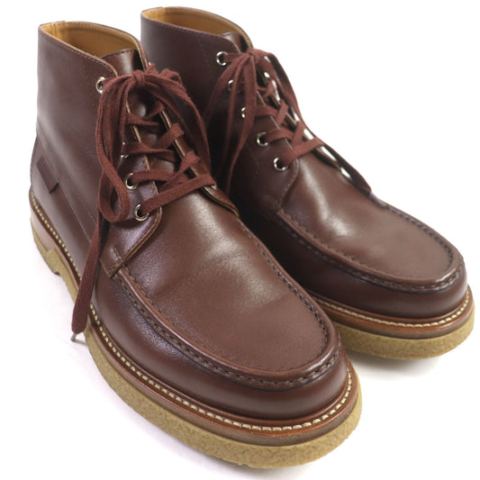 HERMES Ankle boots leather Brown Denver No description