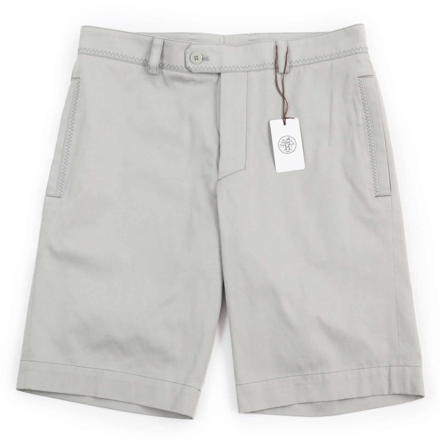 HERMES Shorts cotton gray 38