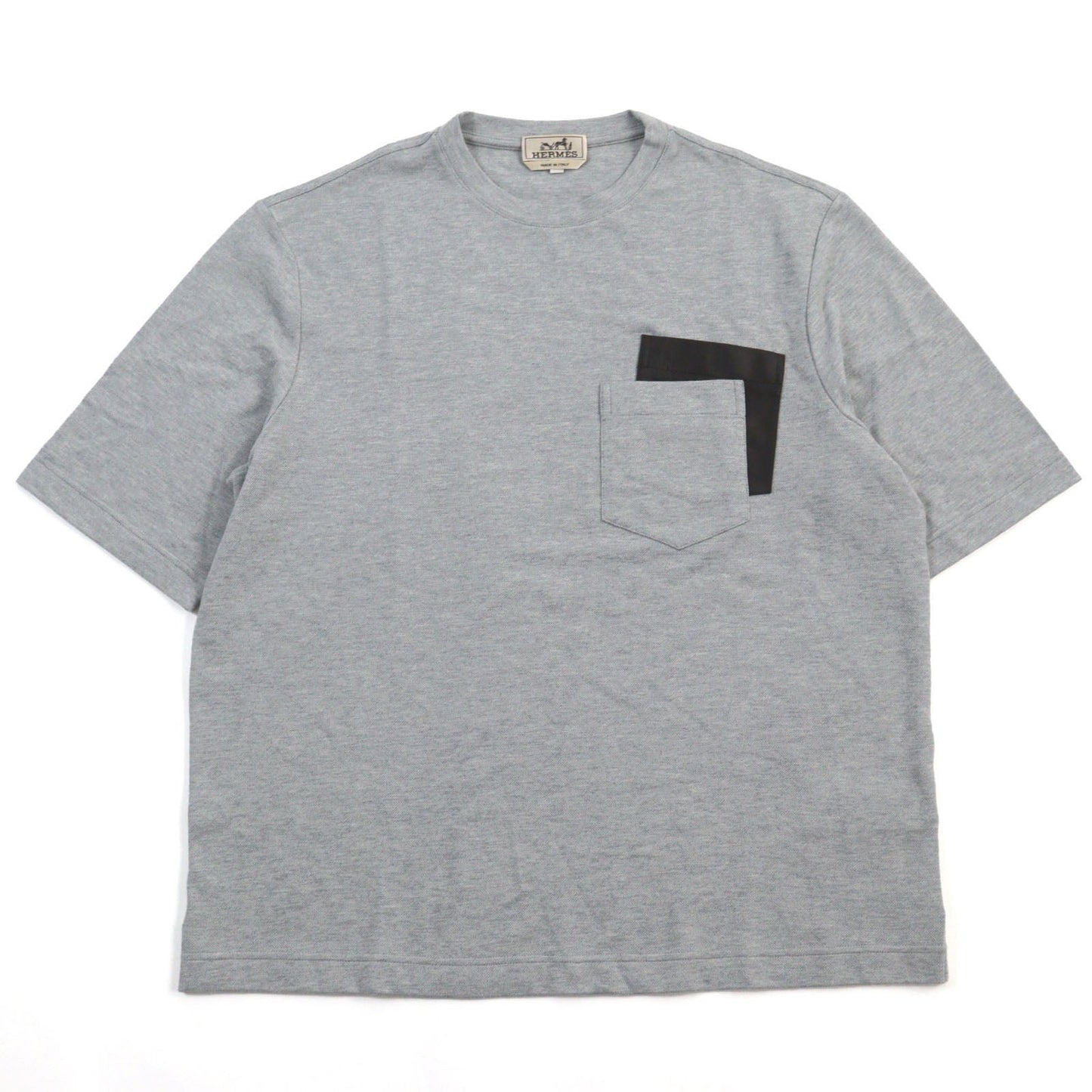 HERMES Short sleeve T-shirt cotton gray M