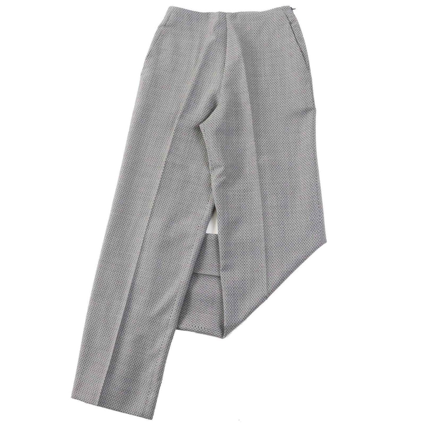 HERMES Pants wool Black Grey Margiela period 34