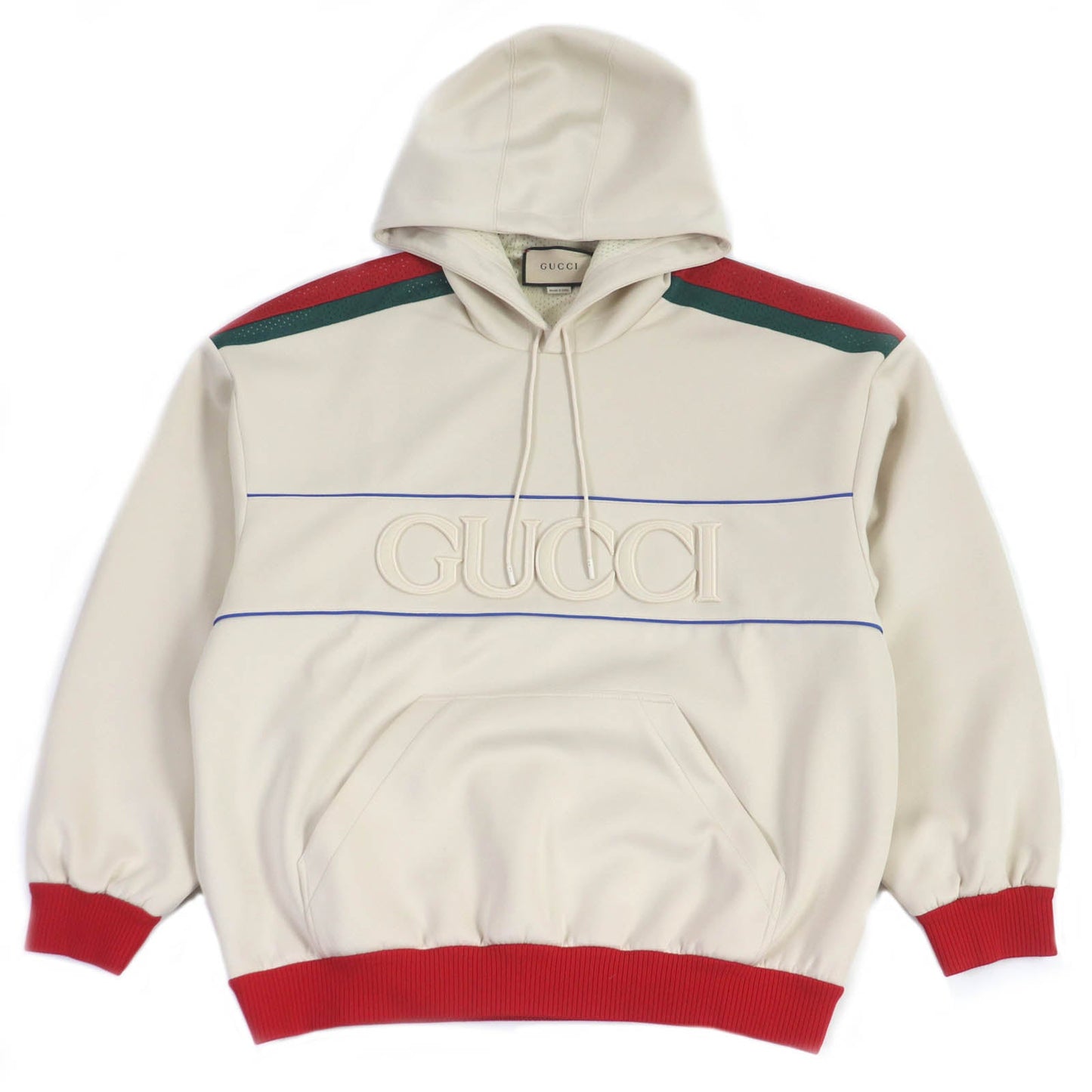 GUCCI Hoodie 752274 polyester Ivory L