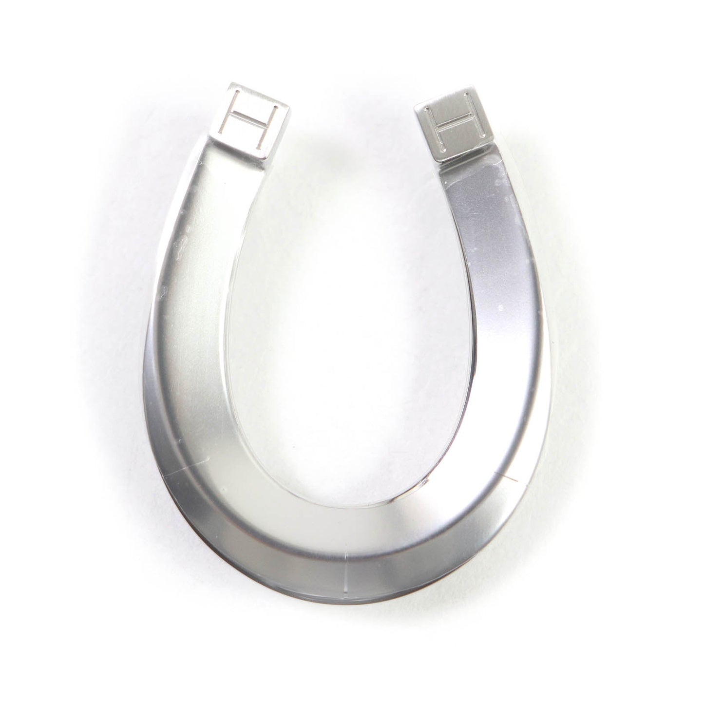 HERMES Money clip H077310FJ00 metal Silver Rack Horseshoe