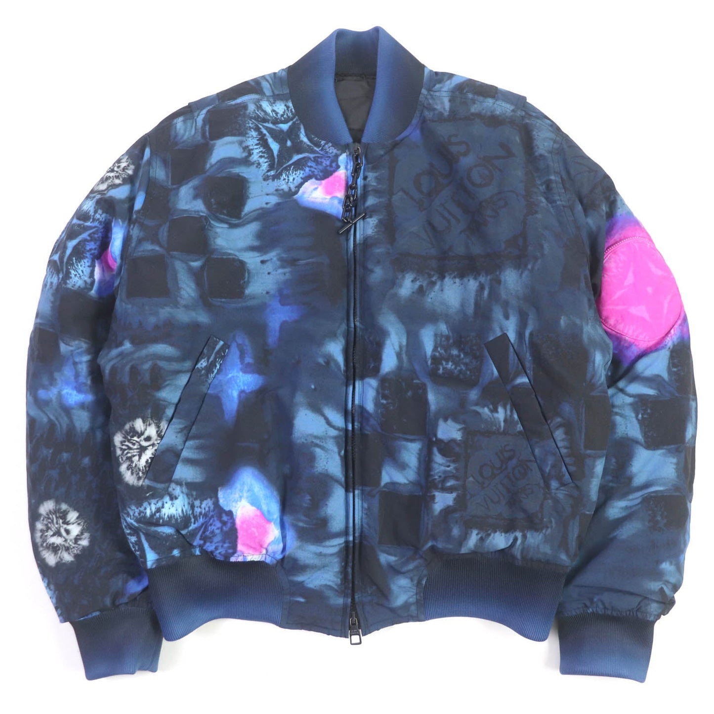 LOUIS VUITTON Blouson HLB05EDR2 Nylon Navy 44