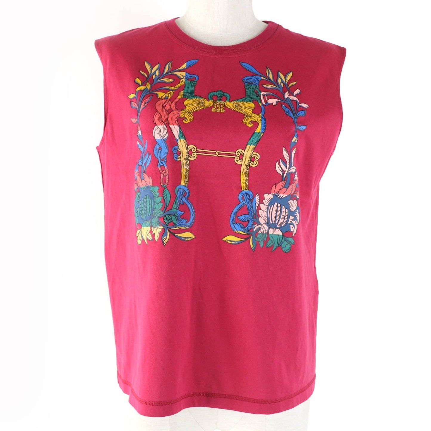 HERMES tops 4E4629DA cotton Pink type 38