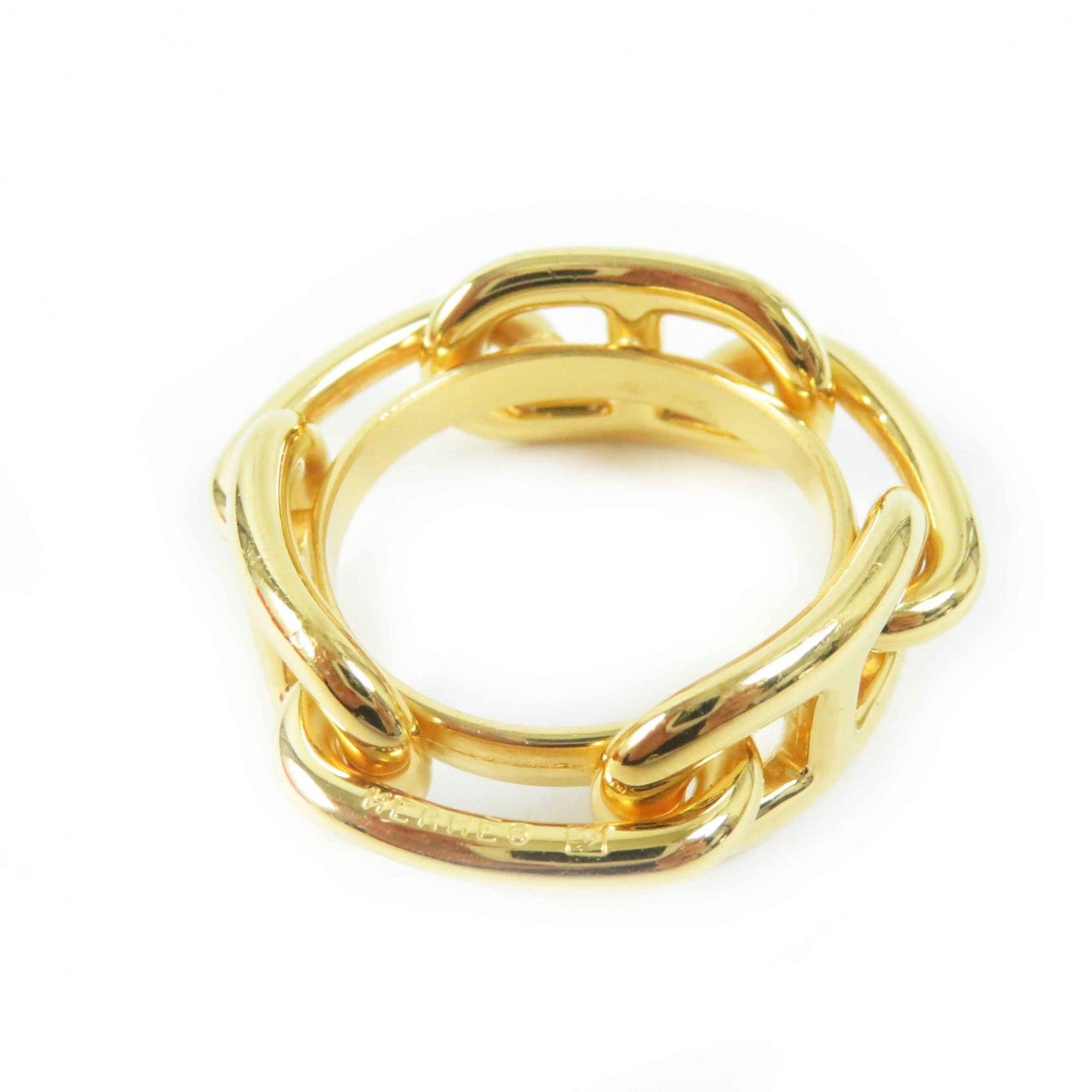 HERMES Scarf ring Gold Plated gold Lukade