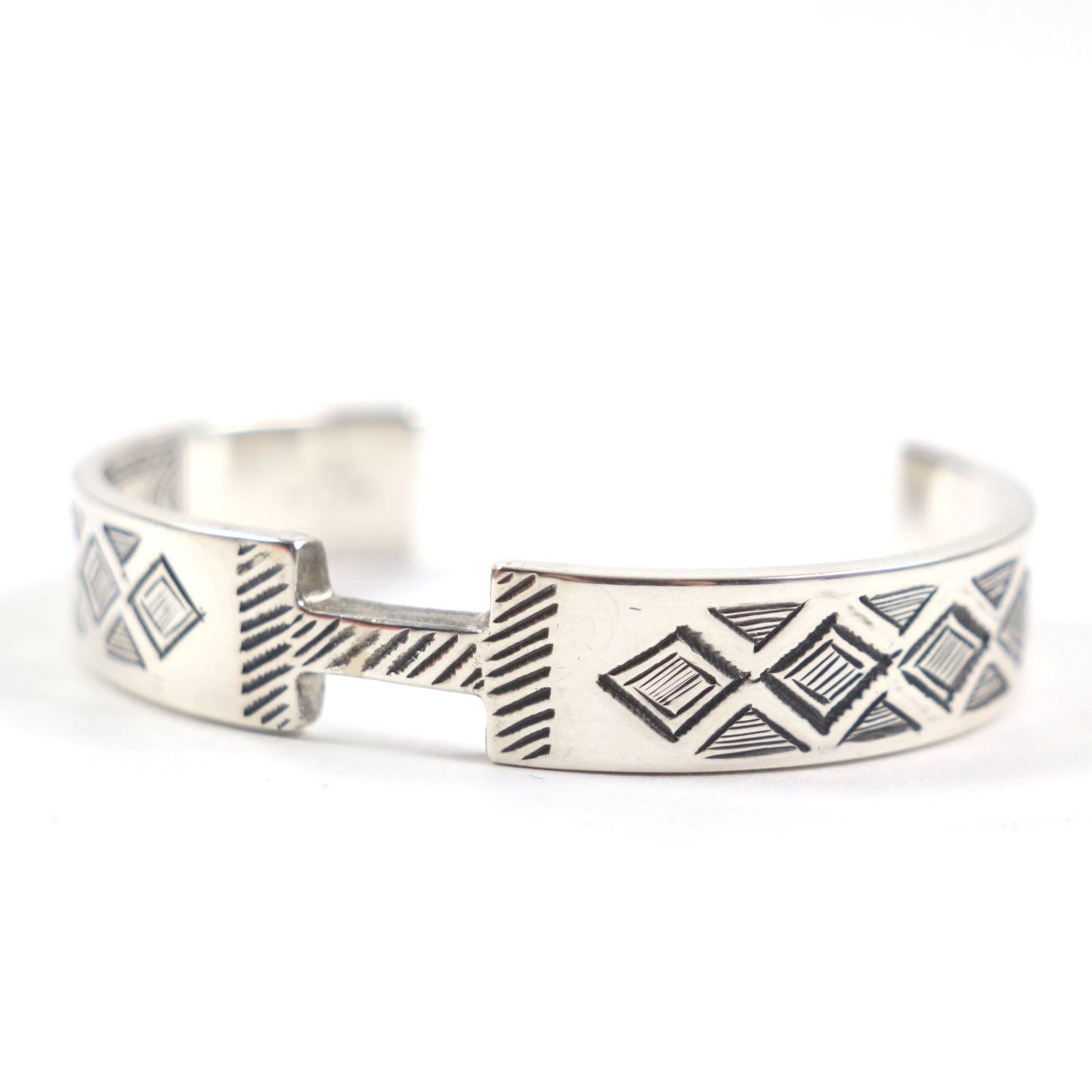 HERMES bracelet Main: AG925 Silver Tuareg bangle mens Used