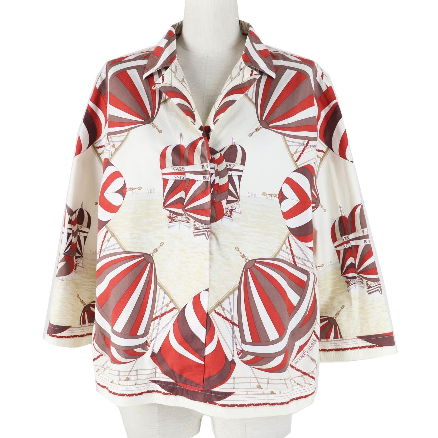 HERMES tops Main: 100% cotton Multi Margiela period Women 40 Used