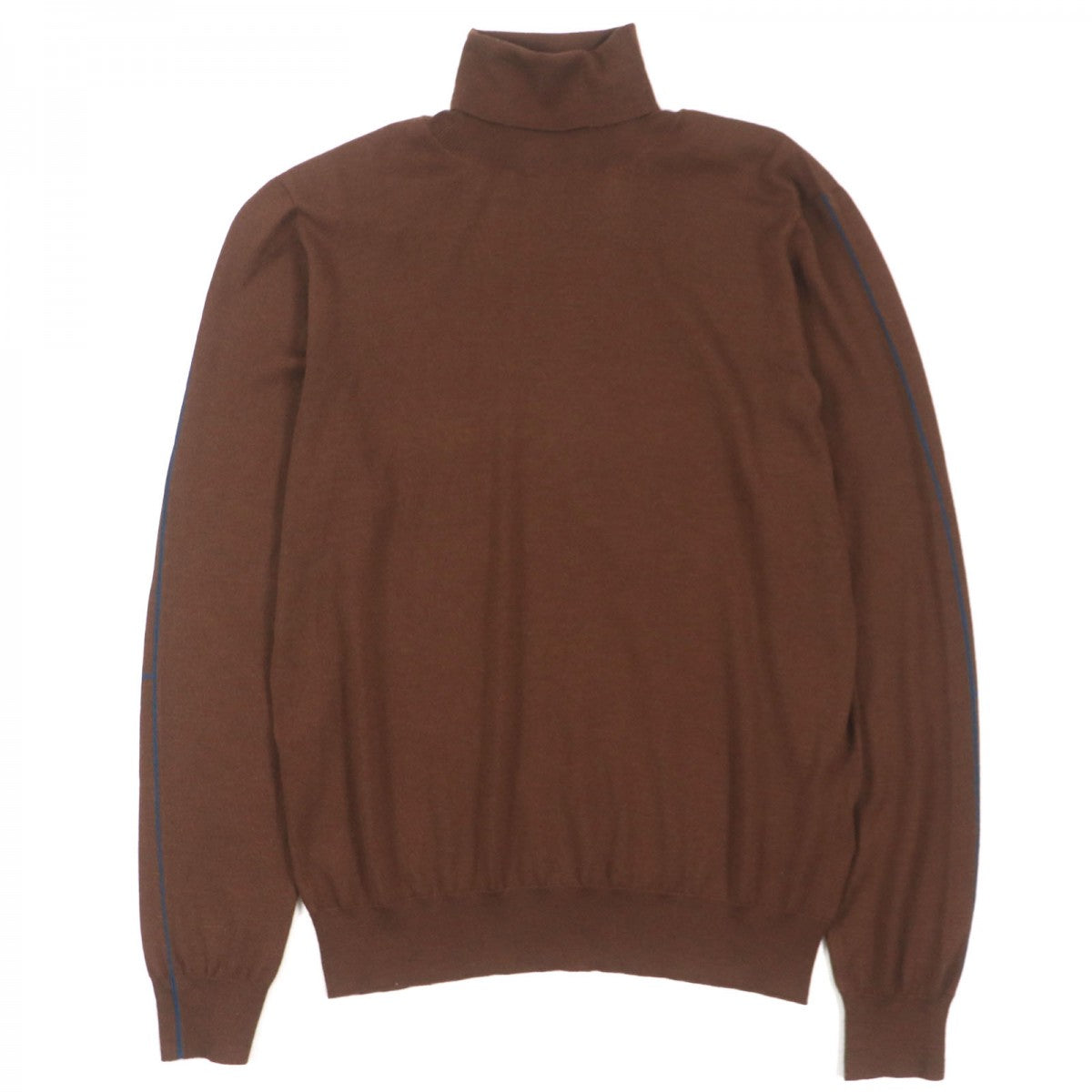 HERMES sweater Main: 80% cashmere, Main: 20% silk Dark brown mens M Used