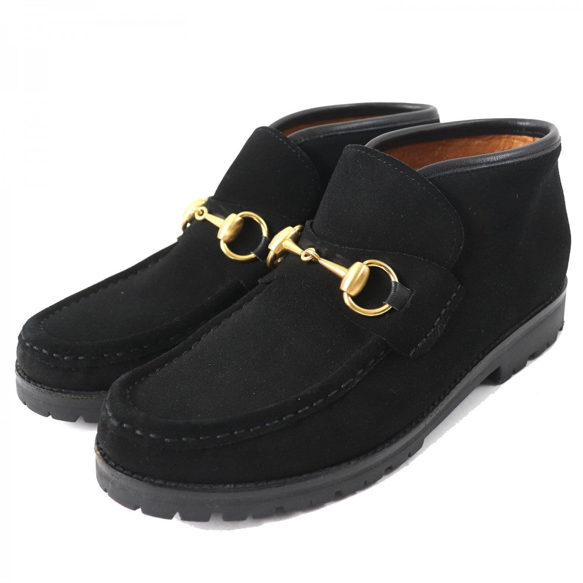 GUCCI Ankle boots 10400 88 Main: Suede leather black Women 36 Used