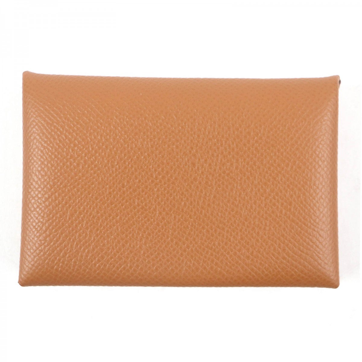 HERMES Coin case Epsom caramel Calvi