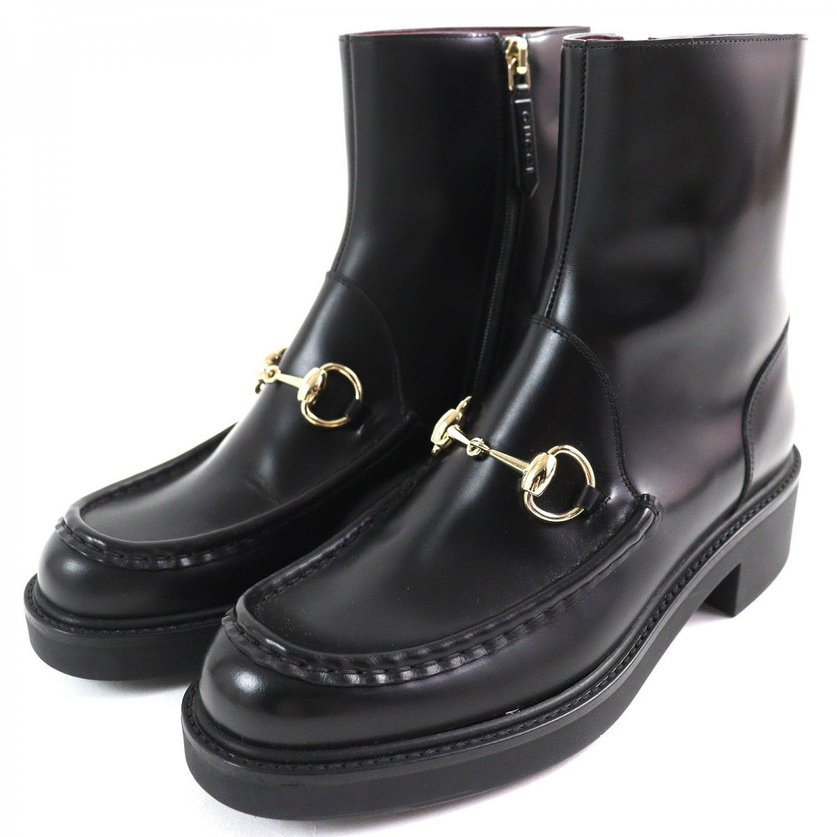 GUCCI Ankle boots 798724 leather black 37