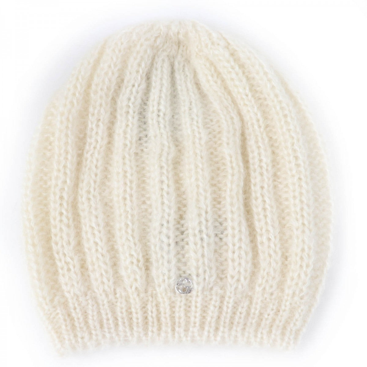 GUCCI Knit cap 331985 mohair Ivory L