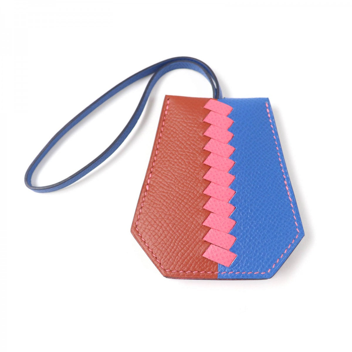 HERMES Bag charm Main:Epsom multicolor Clochette・Cle Grand Trace