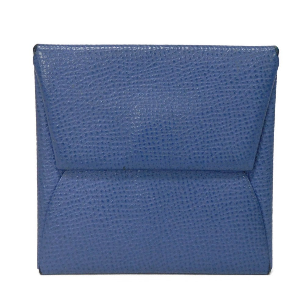HERMES Coin case H078357CKAE Epsom Blue Brighton x Blue Izmir Blue Brighton Blue Izmir Bicolor Coin Pocket Wallet Verso Bastia unisex(Unisex) Used