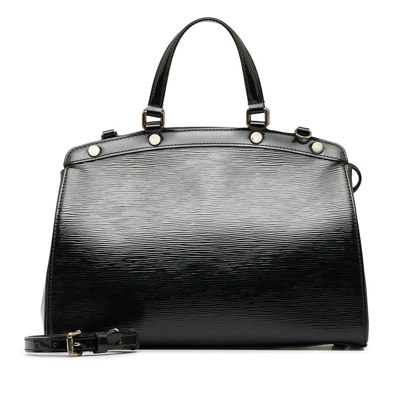 Louis Vuitton Epic Electric Blair MM Handbag Shoulder Bag 2WAY M40328 Noir Black Patent Leather Louis Vuitton