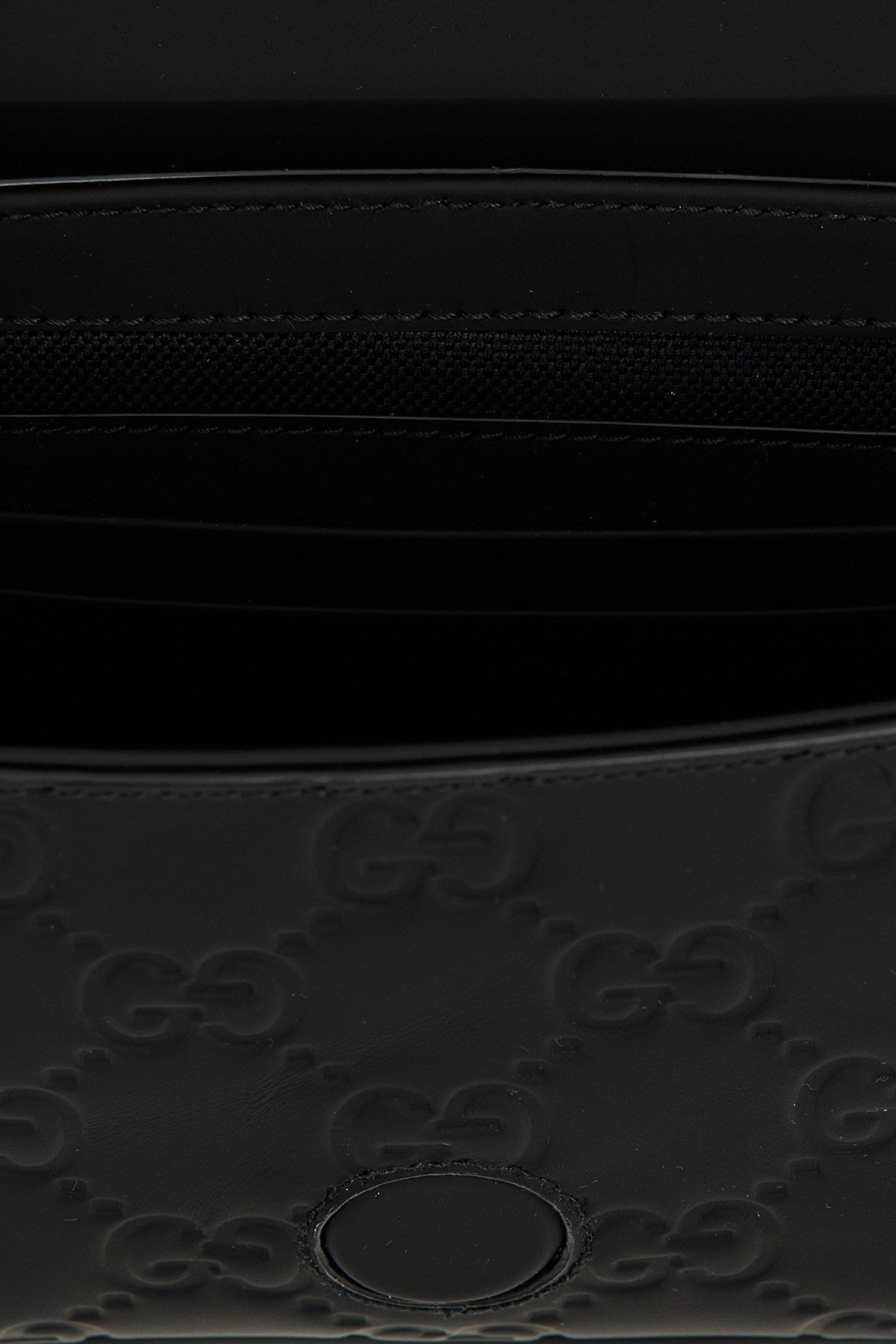 Gucci Men Rubber Effect Crossbody Bag