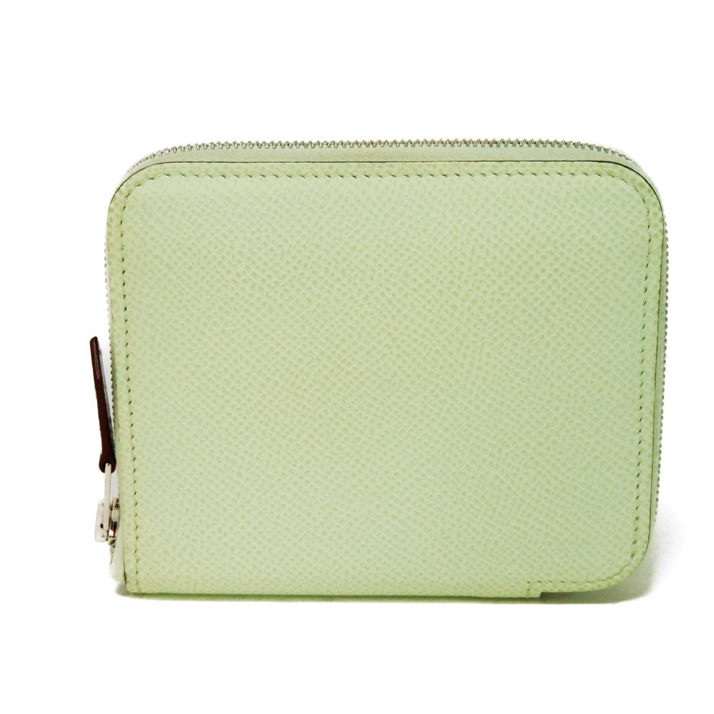 HERMES Coin case Epsom, Silk Veil Fizz Henri Berte Azap compact silk in Women Used
