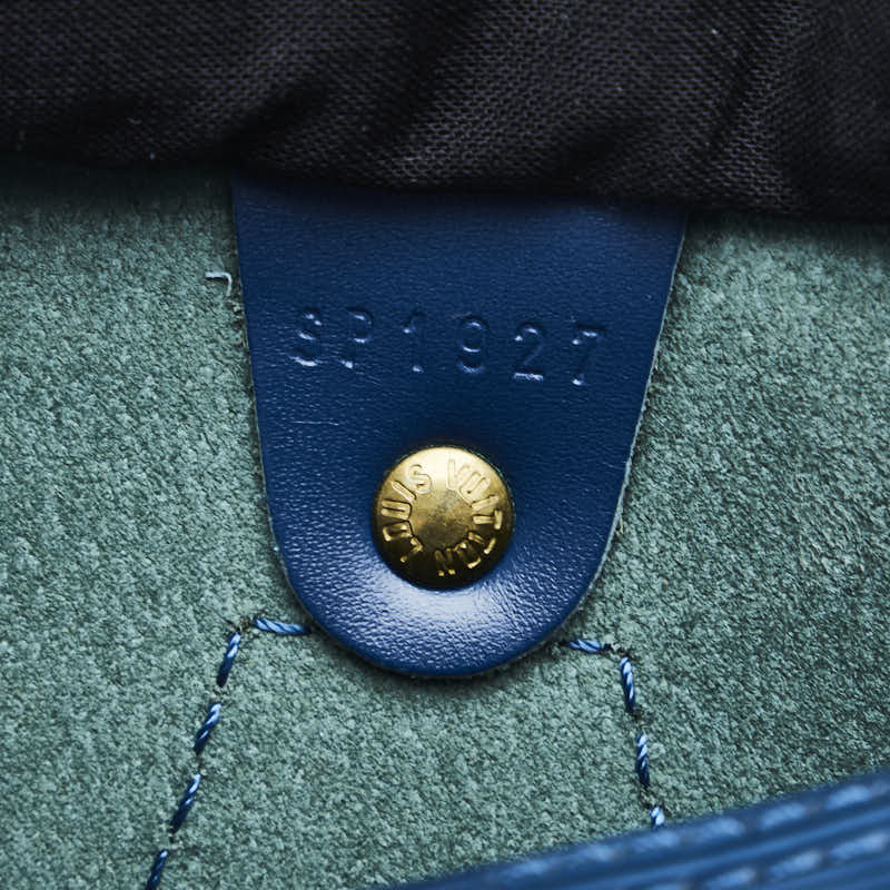 Louis Vuitton Epi Speedy 30 Handbag M43005 Toledo Blue