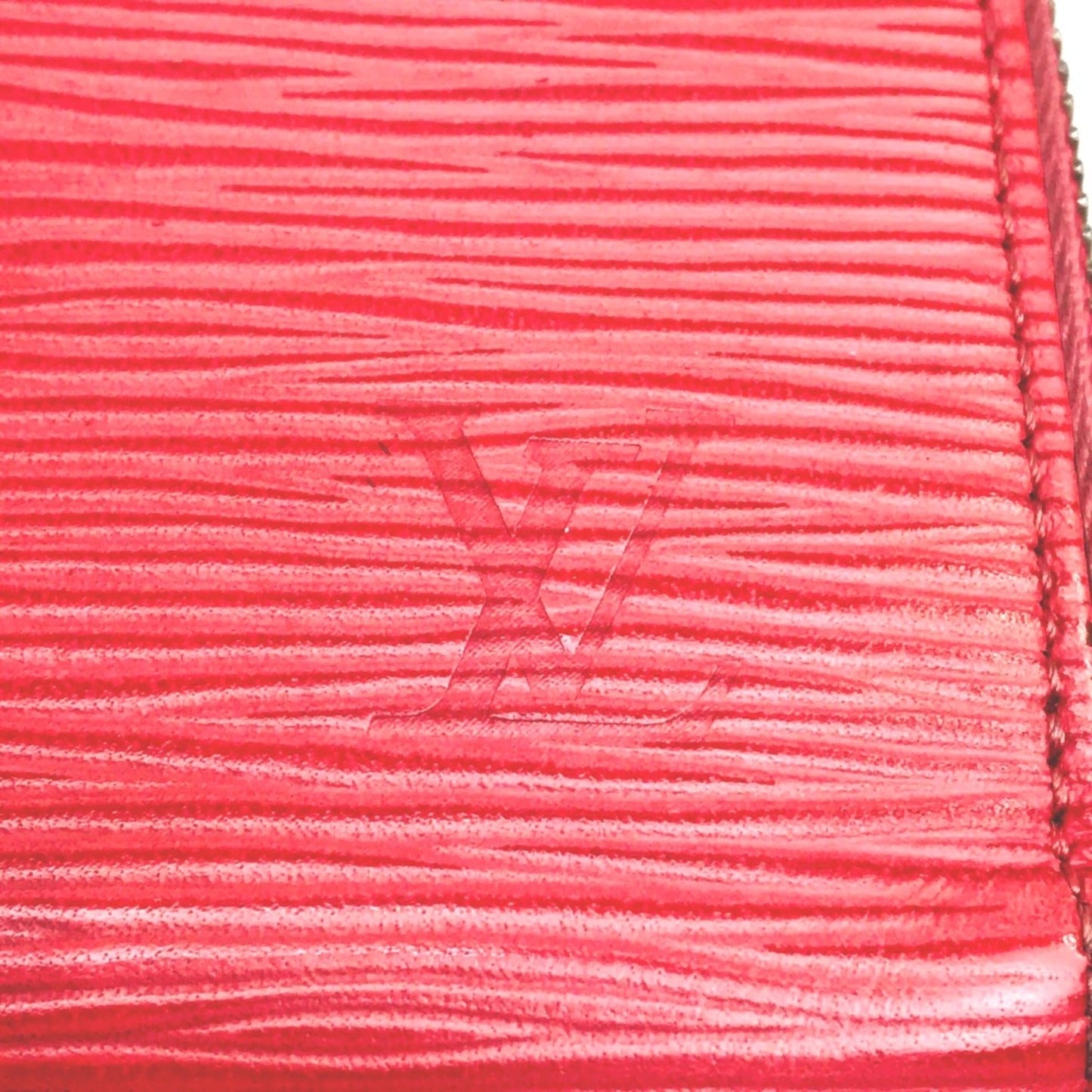 Louis Vuitton Leather Long Wallet (Bi-Fold)