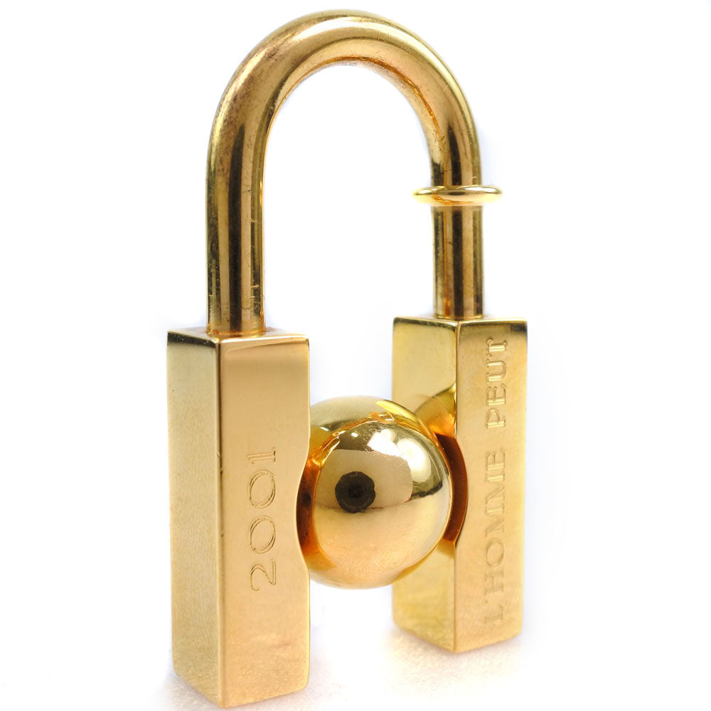 HERMES Cadena Plated Gold gold 2001 L'HOMME PEUT In search of the unknown beauty of the earth