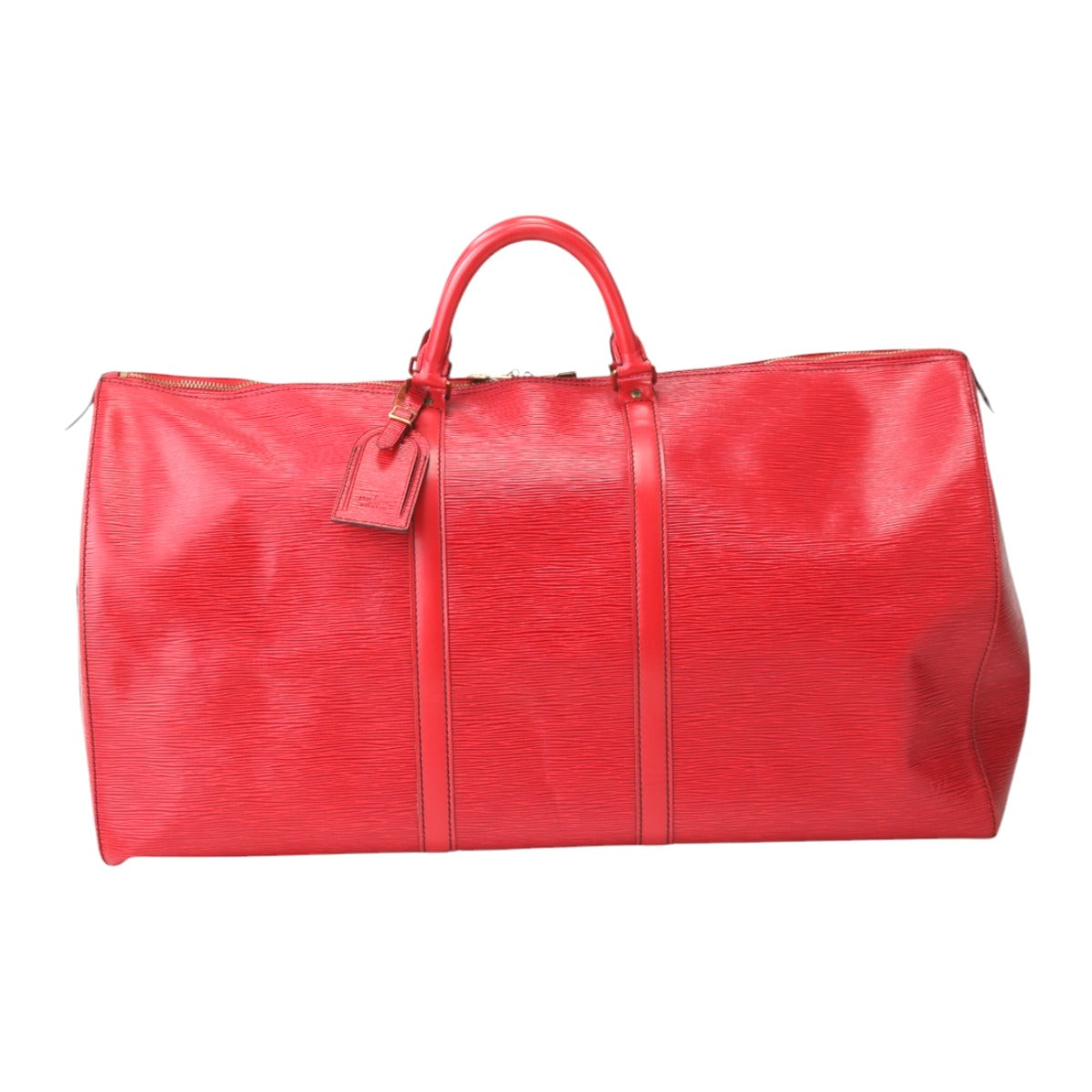 LOUIS VUITTON Boston Duffel bag M42947 Epi Leather Red Epi Keepall 60
