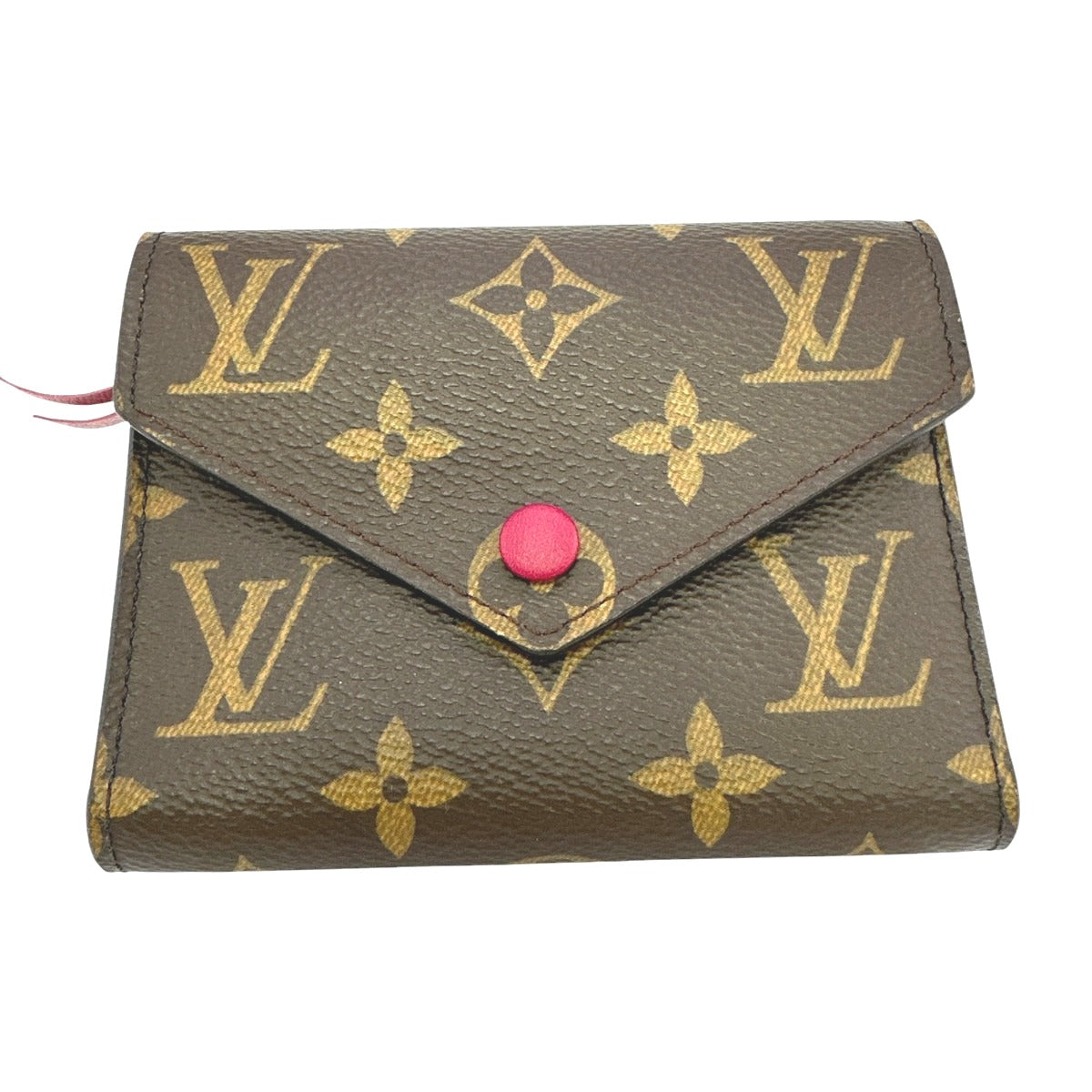 LOUIS VUITTON Coin case M41938 Monogram canvas Red Monogram Portefeuille Victorine