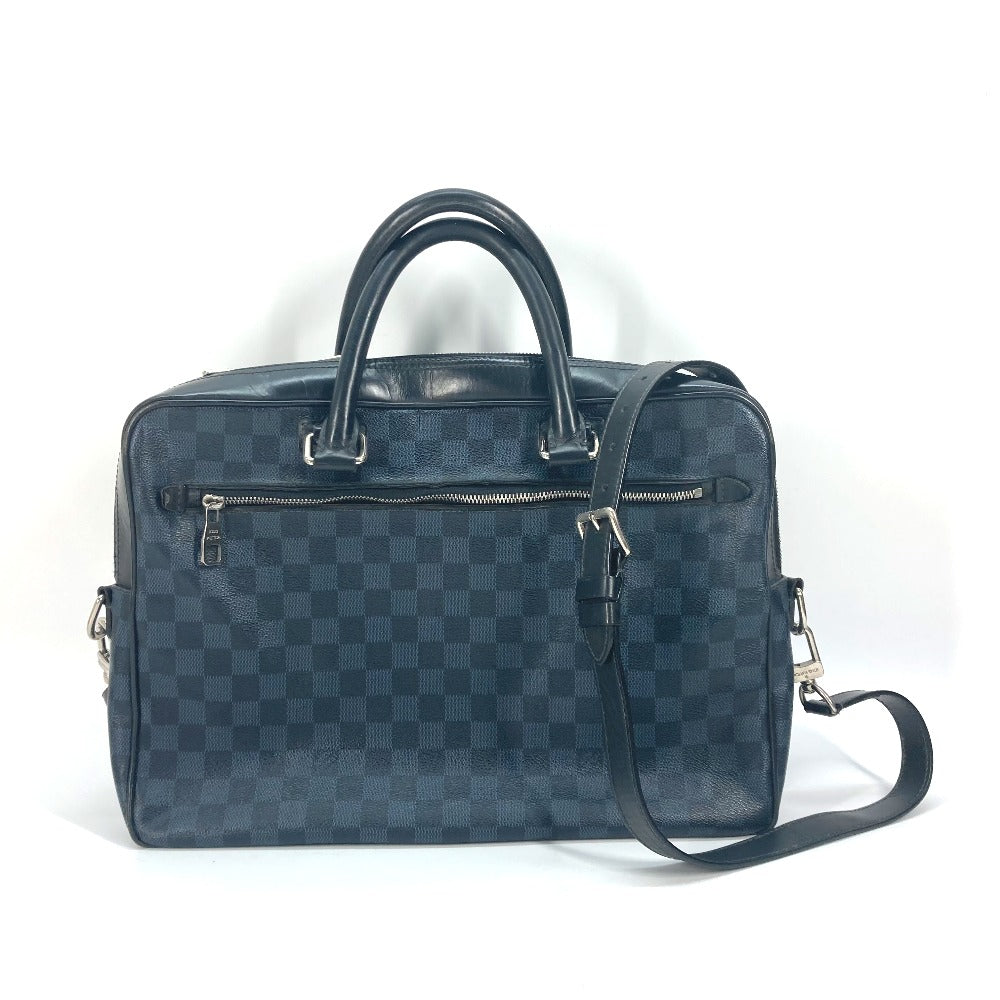 LOUIS VUITTON Business bag ‚m41347 Damier Cobalt Canvas black Damier Cobalt Porto Documan Business PDB mens Used