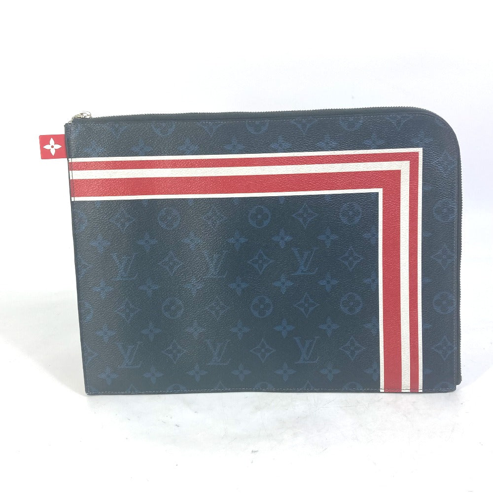 LOUIS VUITTON Clutch bag M61679 Canvas / Monogram Cobalt Canvas Navy Monogram Cobalt Pochette Jules GM mens Used