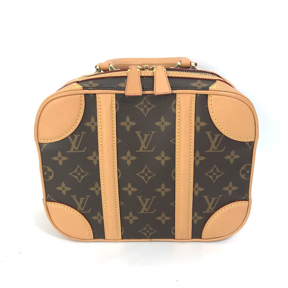 LOUIS VUITTON Boston Duffel bag M44581 Monogram canvas Brown Monogram Crossbody Chain Varisette PM Women Used