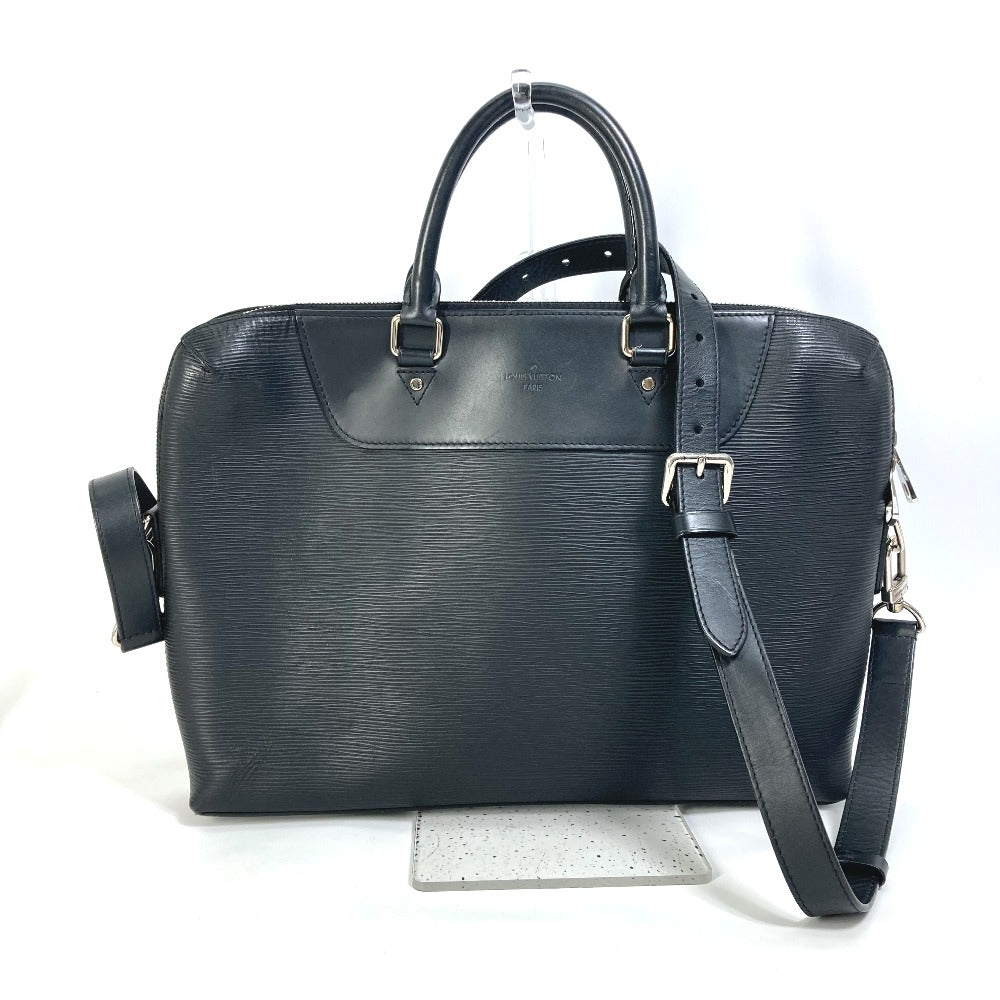 LOUIS VUITTON Business bag N50163 Epi Leather black Epi Porto Documan Jule PDJ mens Used