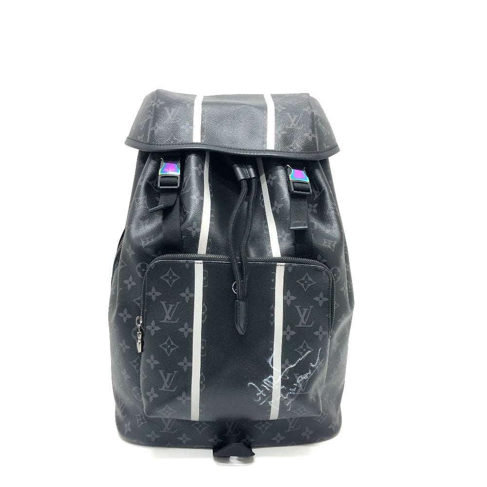 LOUIS VUITTON Backpack M43409 black Eclipse Zack Fragment
