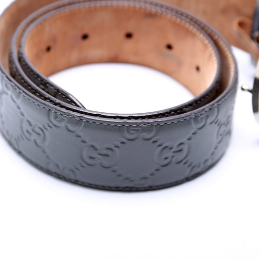 Guccissima Belt Size /