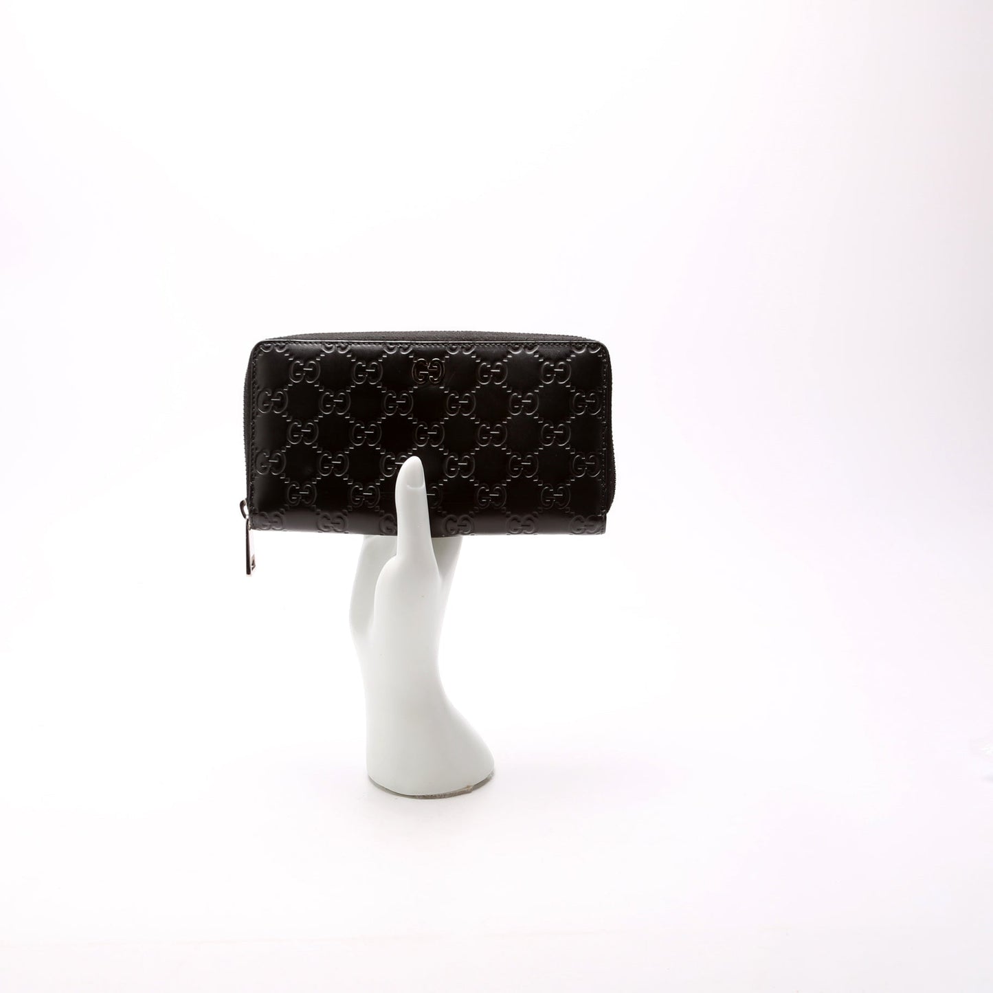 Guccissima Zip Around Wallet
