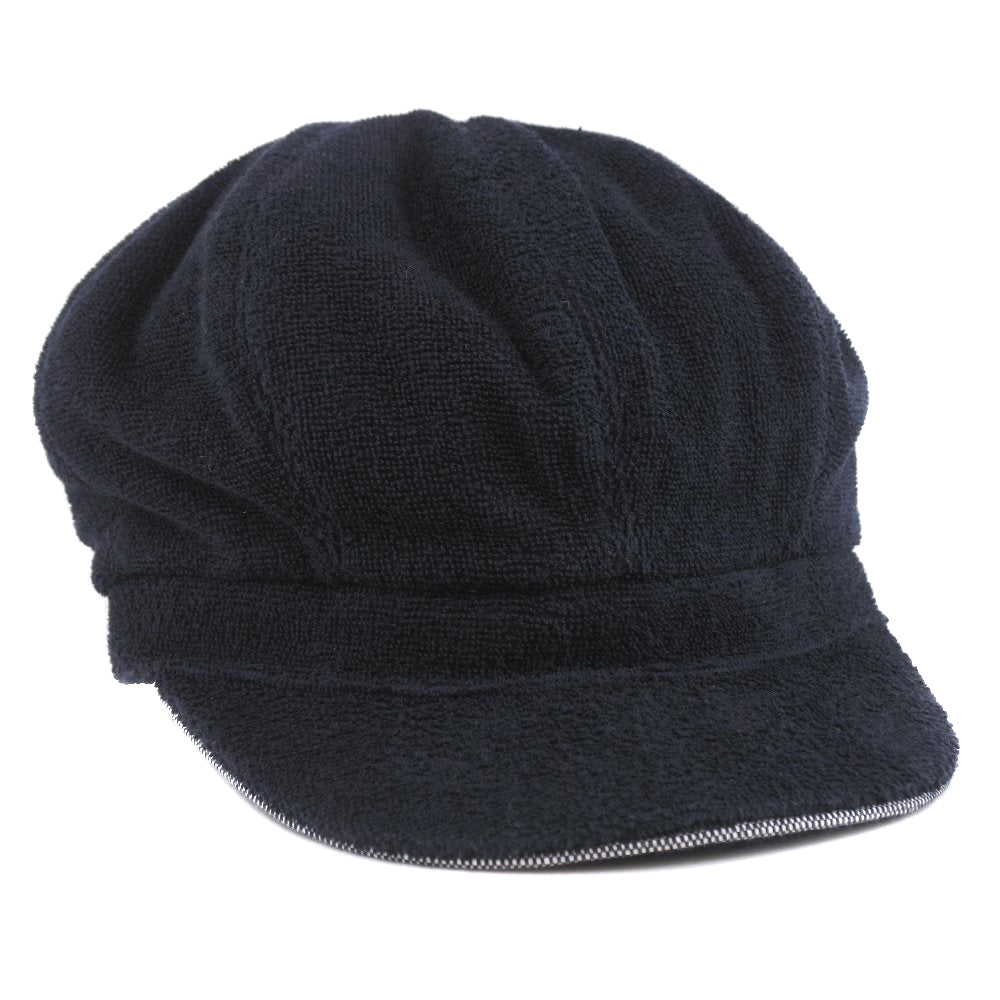 HERMES Casquette pile black Women cm57 Used