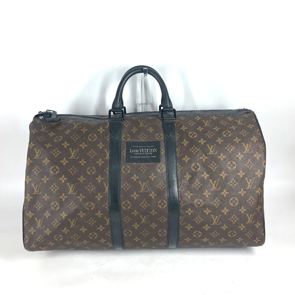LOUIS VUITTON Boston Duffel bag M41411 Monogram canvas Brown Monogram watercolor Keepall ・bandouliere55