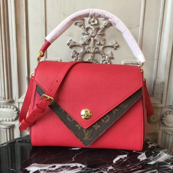 Louis Vuitton Double V Handbag Rubis